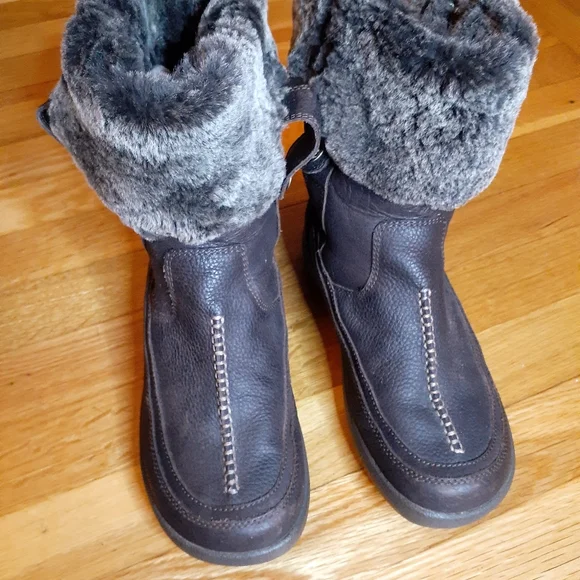 BLONDO CANADA Women's Winter Boots Size 7 Brown - Picture 4 of 6